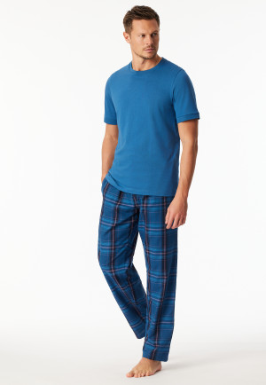 Shirt kurzarm blau - Mix+Relax