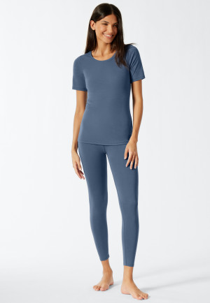 Shirt kurzarm blau - Revival Martina