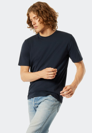 Shirt kurzarm dunkelblau - Revival Hannes
