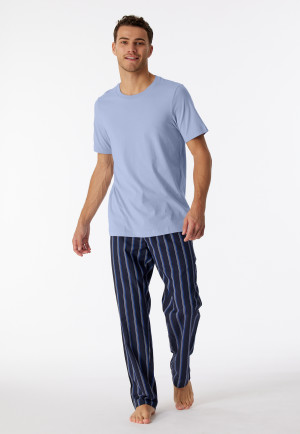 Shirt kurzarm Organic Cotton flieder - Mix+Relax