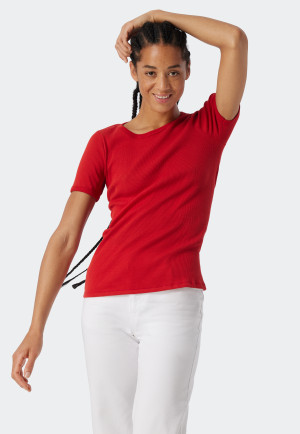 Shirt kurzarm rot - Revival Greta