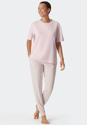 Shirt kurzarm zartrosa - Mix+Relax