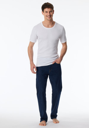 Shirt short-sleeved white - Revival Friedrich