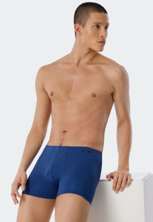 Confezione da 2 pantaloncini in Tactel® in tinta unita con fantasia, blu scuro/blu acqua - selected! premium inspiration