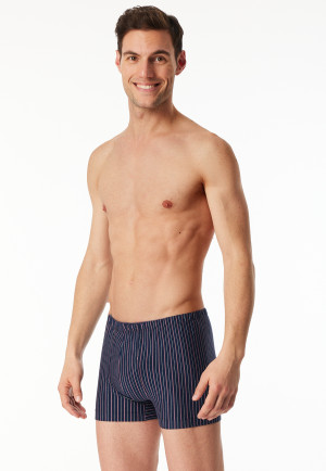 Lot de 3 shorts en coton bio uni/rayé multicolore - 95/5