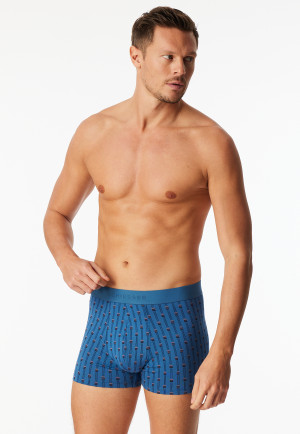 Lot de 3 shorts Organic Cotton Ceinture élastique tissée uni/imprimé multicolore - 95/5