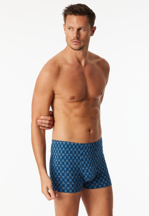 Shorts bleu à carreaux - 95/5