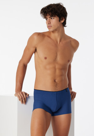 Shorts nachtblau gestreift - Long Life Soft