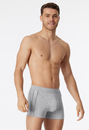 Shorts Organic Cotton gray melange - Comfort Fit