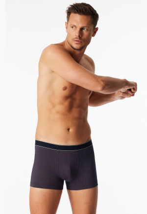 Shorts à rayures violettes - Duality Function