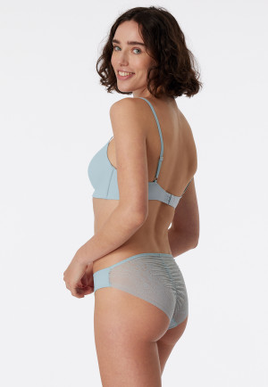 Panties microfiber lace bluebird - Invisible Lace