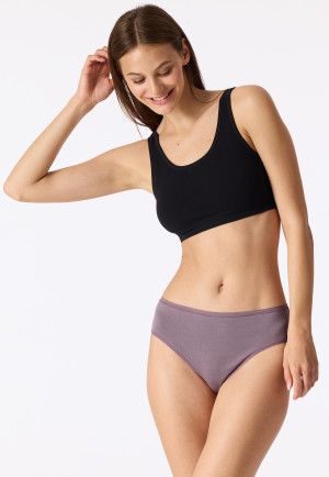 Slips 3er-Pack mauve - Essentials