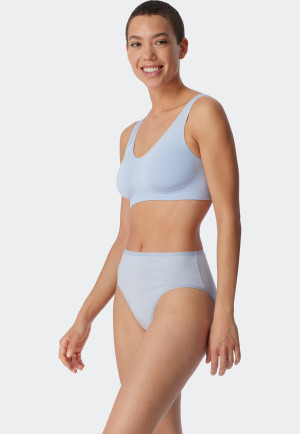 Confezione da 3 slip in cotone biologico, nero/blu scuro - 95/5 Organic