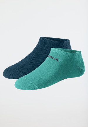 Sneakersocken Stay Fresh 2er-Pack blau/grün - Fashion