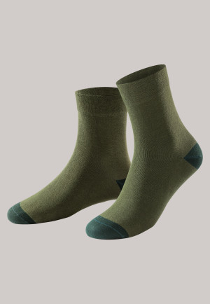 Chaussettes Lyocell vertes - selected! premium