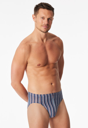 Supermini Slip rot gestreift - 95/5