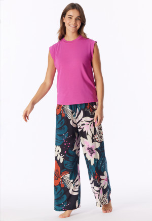 Tanktop fuchsia - Mix+Relax