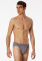 Supermini in cotone organico fantasia blu notte - 95/5