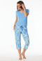 Hose 3/4-lang multicolor gemustert - Mix+Relax