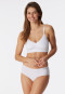 Bustier microfiber removable pads white - Invisible Soft