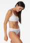 Culotte Rio côtelé coton bio blanc- Pure Rib