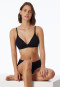 Soft-BH Doppelripp herausnehmbare Pads schwarz - Pure Rib