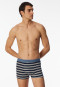 Shorts 3er-Pack Organic Cotton Webgummibund uni/gestreift mehrfarbig - 95/5