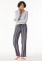 Woven trousers long stripes multi-colored - Mix+Relax