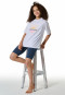 Pigiama corto in Organic Cotton grafite - Nightwear