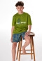 Short pyjamas pineapple grass green - Teens Nightwear