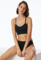 Bustier seamless removable pads black - Casual Seamless