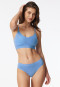 Bustier seamless removable pads light blue - Casual Seamless