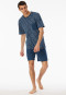 Short pyjamas with patterned chest pocket air - Comfort Essentials
