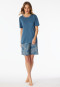 Short pyjamas atlantic blue - Comfort Nightwear