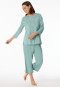 Schlafanzug 3/4-lang jade - Comfort Nightwear