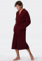 Accappatoio in spugna leggera bordeaux - Feather Terry