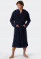 Accappatoio in spugna leggera blu scuro - Feather Terry