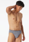Supermini modal rayures graphite - Long Life Soft