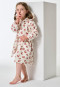 Bademantel Velours Animal Print off-white - Kids Nightwear