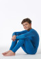 Maglietta a manica lunga unisex blu - Active