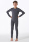 Pantalon long unisexe gris chiné - Active