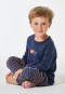 Pigiama lungo con polsini a righe curry - Kids Nightwear