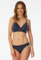 Bra non-iron removable pads graphite - Modern Lace