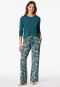Long Tropic green pants - Mix+Relax
