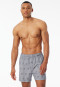 Boxershorts 2er-Pack Jersey uni gemustert - Boxershorts Multipacks