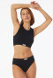 Tai-Slip Feinripp schwarz - Revival Paula