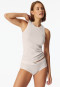Slip a costine sottili off-white - Revival Paula