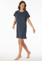Camicia da notte corta grafite - Casual Nightwear