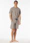 Pants short sweat fabric clay red - Mix+Relax