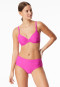 Top bikini avec coque Jersey fuchsia - Aqua